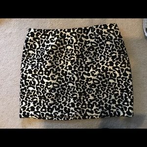 Kendall & Kylie cheetah print mini skirt